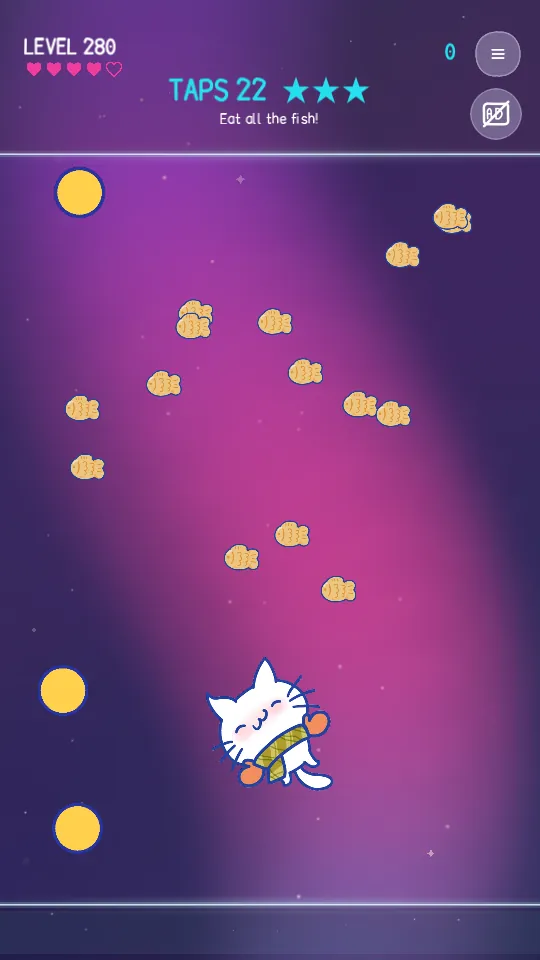 9Cat Ripple Snap HUNGRY CAT mode: ripple 9CAT onto the fish